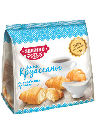 мини-Круассаны со сливочным кремом