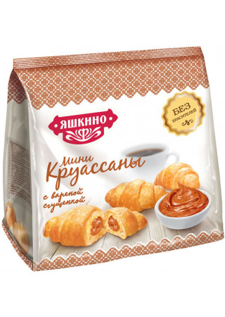 мини-Круассаны с варёной сгущёнкой