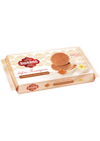 Вафли голландские с варёной сгущёнкой 290г