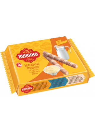 Вафельные трубочки сгущённое молоко 190г
